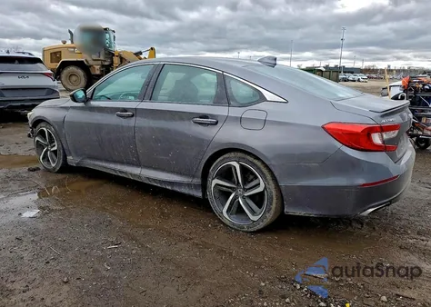 2018 Honda Accord Sport из США, поврежденный, VIN 1HGCV1F32JA164062